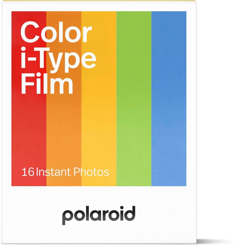 Polaroid Color i-Type Instant Film Double Film | 16 Photos, White Frame, ASA 640 | Battery-Free Film for Now, Now+, I-2, & Lab Printer - Image 2